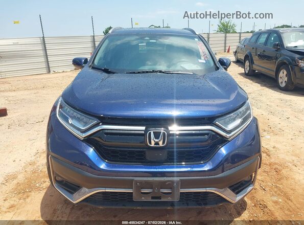 5J6RW1H93LL002806 2020 HONDA CR-V Blue Вид щитка приладів