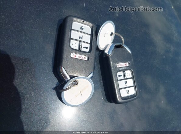 5J6RW1H93LL002806 2020 HONDA CR-V Blue Вид панелі приладів