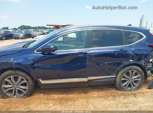 5J6RW1H93LL002806 2020 HONDA CR-V Blue Панорамний вид салону 360°