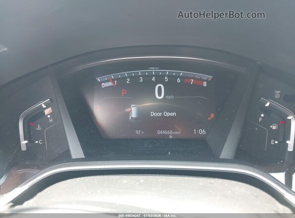 5J6RW1H93LL002806 2020 HONDA CR-V Blue Вид задніх сидінь