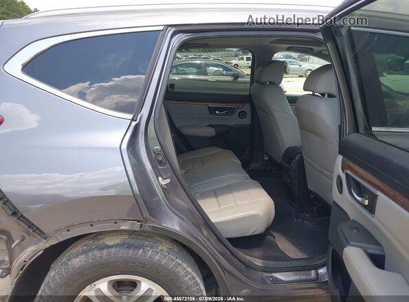 5J6RW1H98HL006552 2017 HONDA CR-V Gray Vista de la etiqueta del VIN
