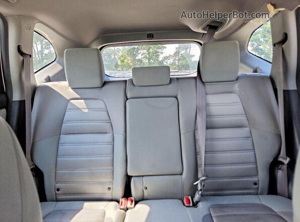 5J6RW2H23LL011384 2020 HONDA CR-V Silver Vista de los asientos traseros