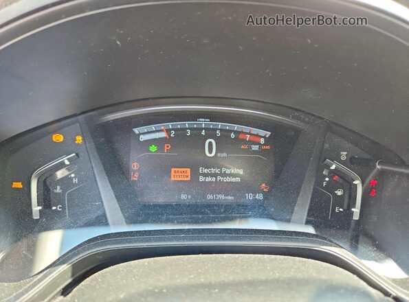 5J6RW2H23LL011384 2020 HONDA CR-V Silver Vista del cuadro de instrumentos
