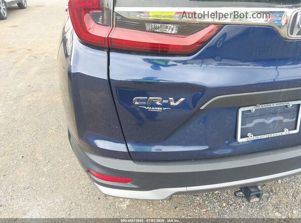 5J6RW2H29LA012938 2020 HONDA CR-V Blue Front view