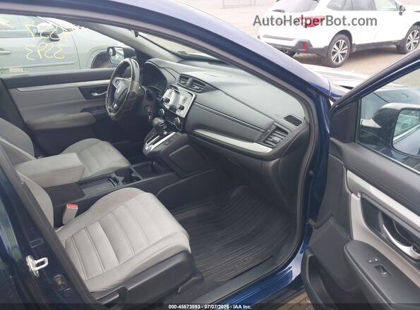 5J6RW2H29LA012938 2020 HONDA CR-V Blue Front interior view