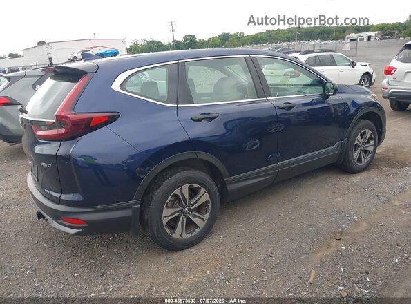 5J6RW2H29LA012938 2020 HONDA CR-V Blue Rear right