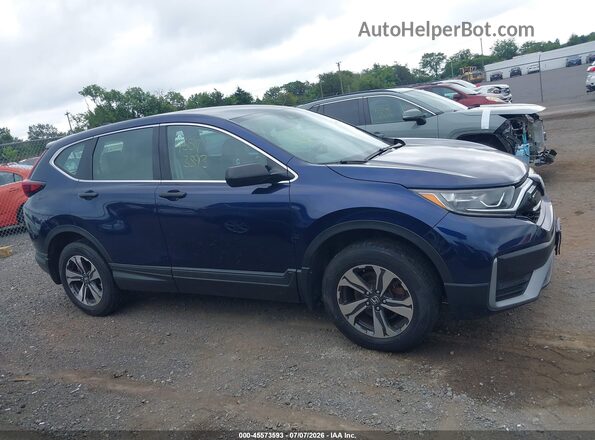 5J6RW2H29LA012938 2020 HONDA CR-V Blue Rear interior view