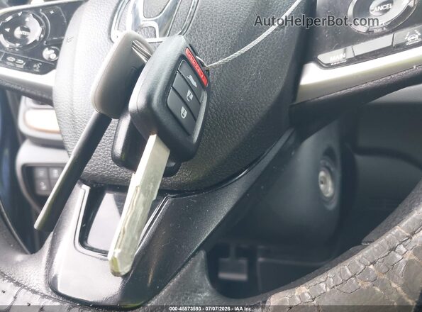 5J6RW2H29LA012938 2020 HONDA CR-V Blue Dashboard view