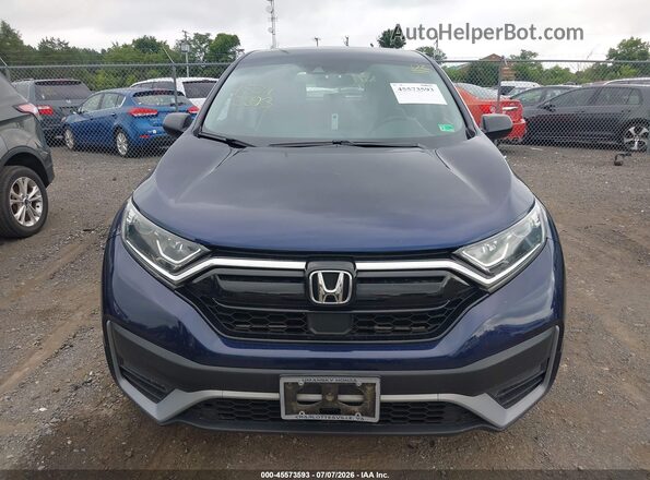 5J6RW2H29LA012938 2020 HONDA CR-V Blue Instrument cluster view