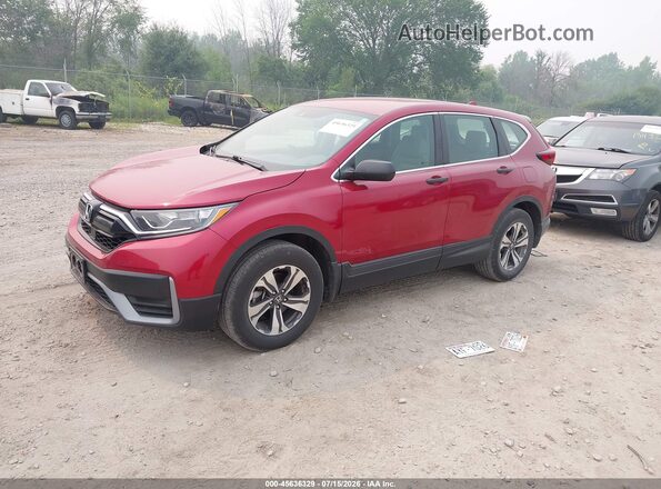 5J6RW2H29LL020302 2020 HONDA CR-V Red Przód lewy