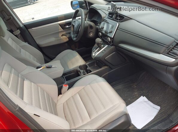 5J6RW2H29LL020302 2020 HONDA CR-V Red Widok wnętrza z przodu