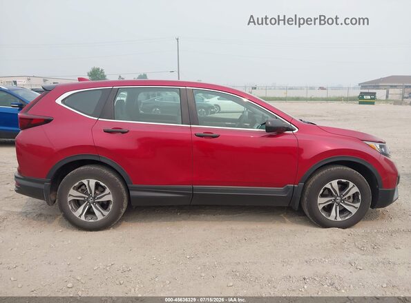 5J6RW2H29LL020302 2020 HONDA CR-V Red Widok wnętrza z tyłu