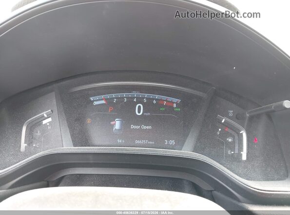 5J6RW2H29LL020302 2020 HONDA CR-V Red Widok tylnych siedzeń