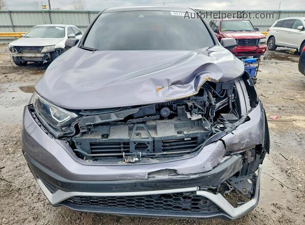 5J6RW2H2XLL029512 2020 HONDA CR-V Gray Front view
