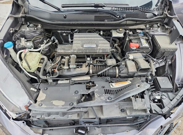 5J6RW2H2XLL029512 2020 HONDA CR-V Gray Rear interior view