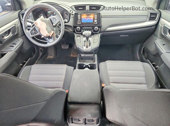 5J6RW2H2XLL029512 2020 HONDA CR-V Gray Dashboard view