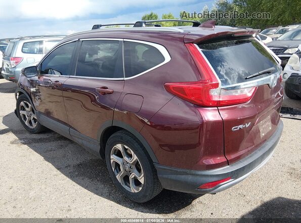 5J6RW2H50HL007312 2017 HONDA CR-V Red უკანა მარცხენა