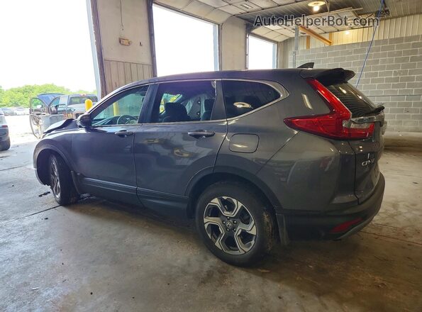 5J6RW2H50JL034158 2018 HONDA CR-V Gray Rear left