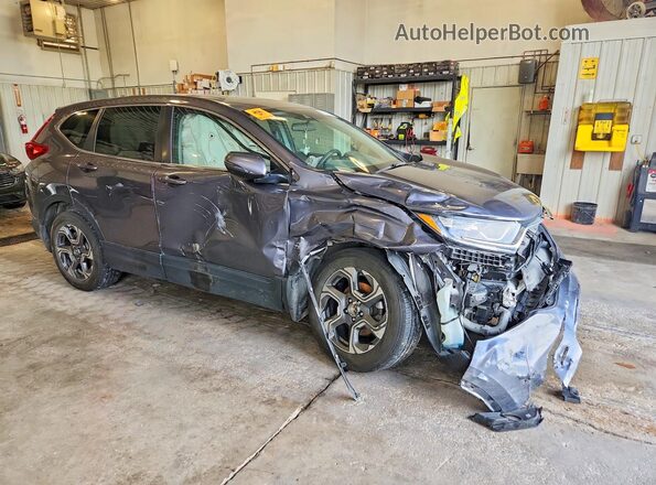 5J6RW2H50JL034158 2018 HONDA CR-V Gray Front right