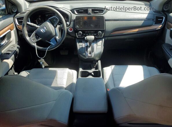 5J6RW2H50KL028734 2019 HONDA CR-V Burgundy Առջևի վահանակի տեսք