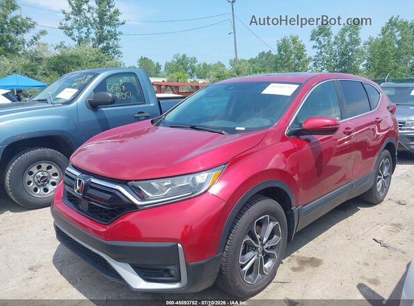 5J6RW2H50NA012744 2022 HONDA CR-V Красный Передняя левая четверть