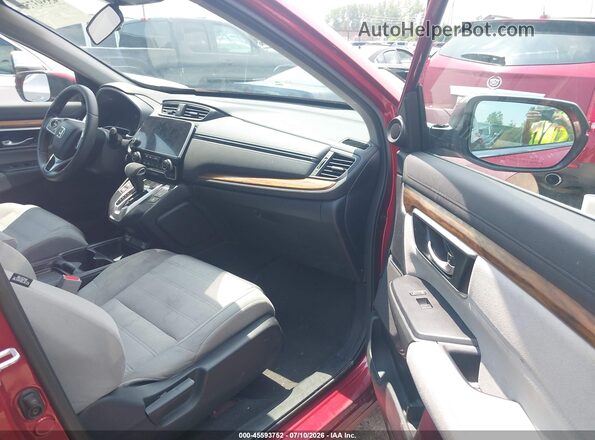 5J6RW2H50NA012744 2022 HONDA CR-V Красный Вид салона спереди