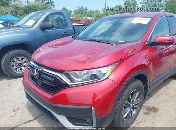 5J6RW2H50NA012744 2022 HONDA CR-V Красный Вид спереди