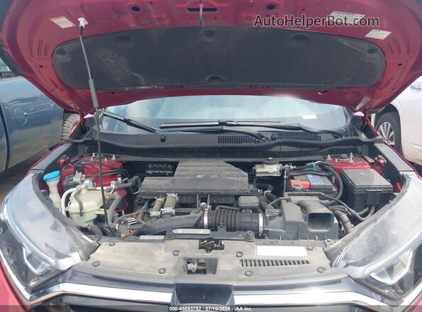 5J6RW2H50NA012744 2022 HONDA CR-V Красный Вид сзади