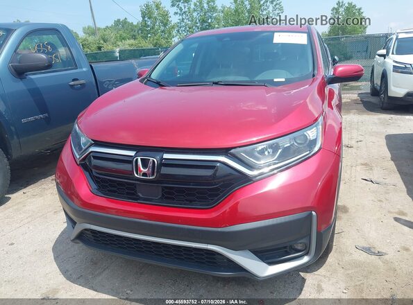 5J6RW2H50NA012744 2022 HONDA CR-V Красный Вид щитка приборов