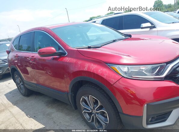 5J6RW2H50NA012744 2022 HONDA CR-V Красный Вид задней части салона