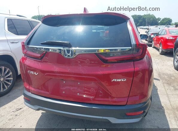 5J6RW2H50NA012744 2022 HONDA CR-V Красный 