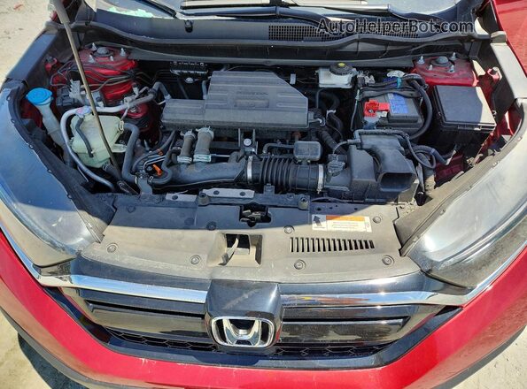 5J6RW2H50NA014526 2022 HONDA CR-V Black Вид підкапотного простору