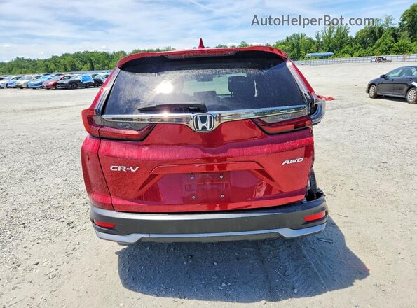 5J6RW2H50NA014526 2022 HONDA CR-V Black Вид ззаду