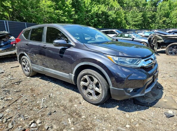 5J6RW2H51HL061976 2017 HONDA CR-V Charcoal Передня права чверть