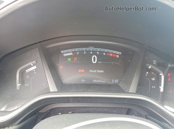 5J6RW2H51MA015523 2021 HONDA CR-V Белый Вид щитка приборов