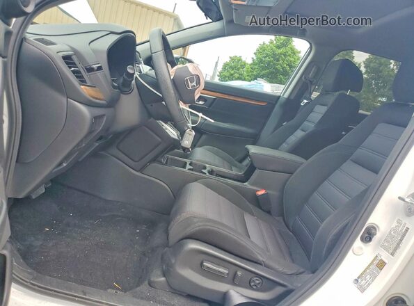 5J6RW2H51MA015523 2021 HONDA CR-V Белый Вид салона спереди
