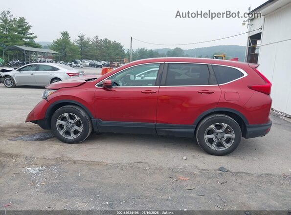 5J6RW2H52KL017136 2019 HONDA CR-V Red 