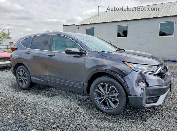 5J6RW2H52LA022480 2020 HONDA CR-V Серый Передняя правая четверть