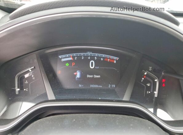 5J6RW2H52LA022480 2020 HONDA CR-V Серый Вид щитка приборов