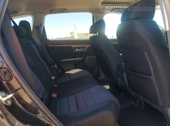 5J6RW2H52LL010821 2020 HONDA CR-V Black Vista interior trasera