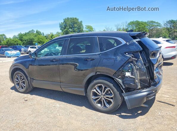 5J6RW2H52LL010821 2020 HONDA CR-V Black Trasero izquierdo