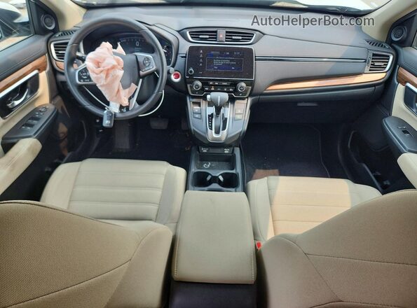 5J6RW2H52LL014237 2020 HONDA CR-V White Առջևի վահանակի տեսք