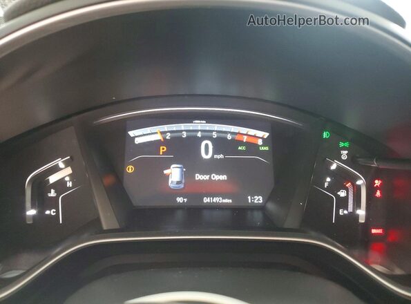 5J6RW2H52LL020295 2020 HONDA CR-V Gray Widok zestawu wskaźników