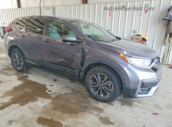 5J6RW2H52LL020295 2020 HONDA CR-V Gray Przód prawy