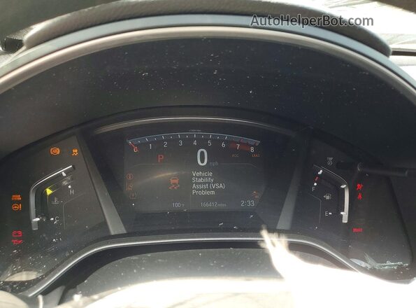 5J6RW2H52LL029126 2020 HONDA CR-V Silver Вид щитка приладів