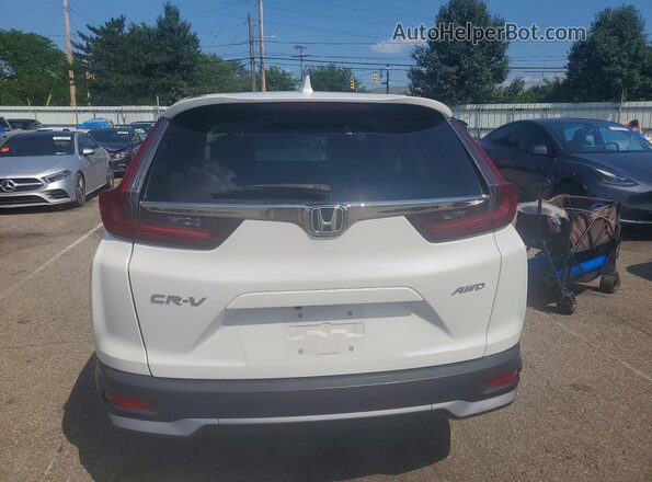 5J6RW2H52ML015065 2021 HONDA CR-V White Вид ззаду