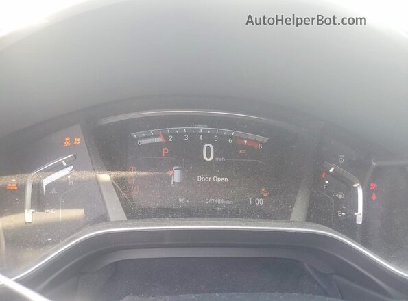 5J6RW2H52ML015065 2021 HONDA CR-V White Вид щитка приладів