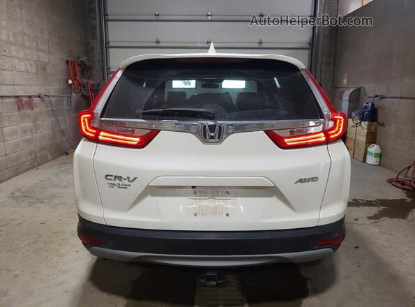 5J6RW2H53JL028578 2018 HONDA CR-V White Вид ззаду