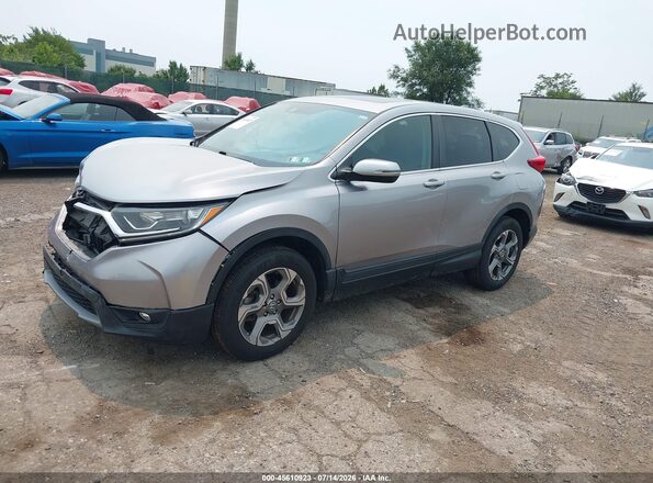 5J6RW2H53KL026525 2019 HONDA CR-V Silver წინა მარცხენა ხედი სამი მეოთხედიდან
