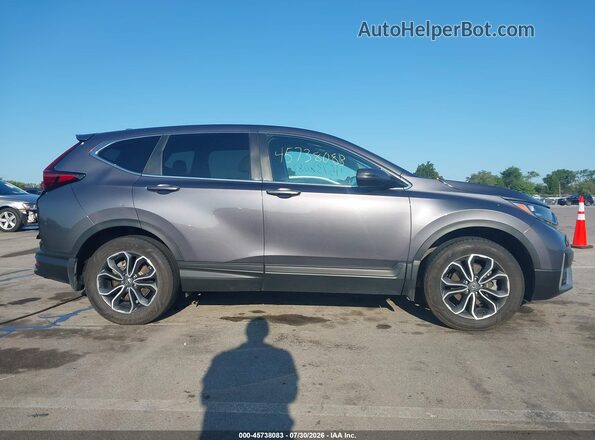 5J6RW2H53LL020256 2020 HONDA CR-V Серый Вид задней части салона